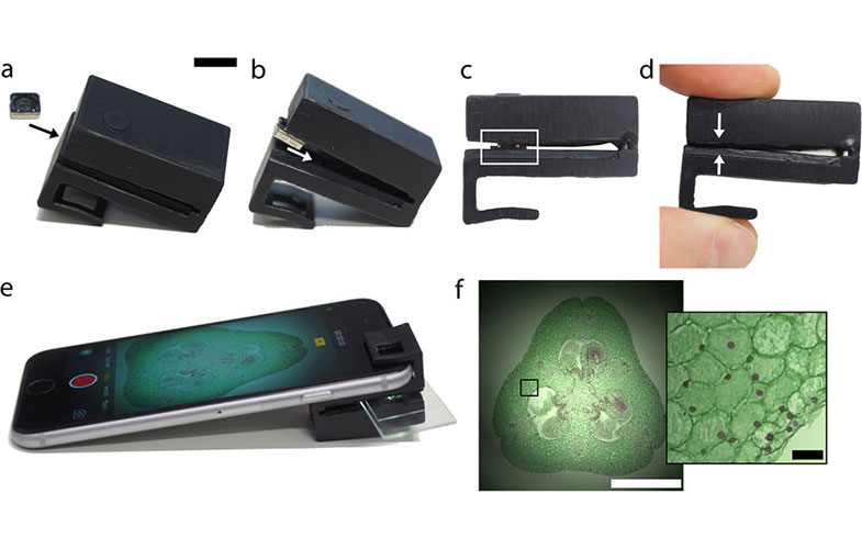 میکروسکوپ چاپ سه‌بعدی برای گوشی‌های هوشمند (+عکس)