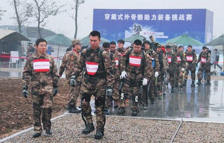 چین در حال ساخت دومین نسل اسکلت خارجی نظامی (+عکس)