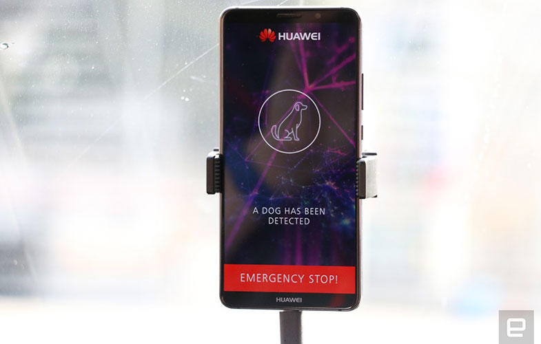 هدایت خودکار پورشه با هوش مصنوعی Huawei Mate 10 Pro (+فیلم و عکس)