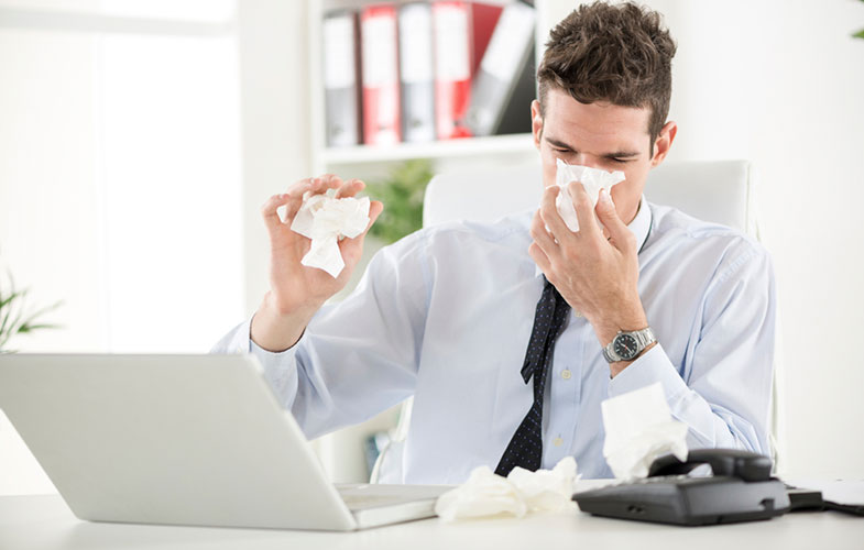 راهکارهای کنترل آنفلوآنزا در محل کار