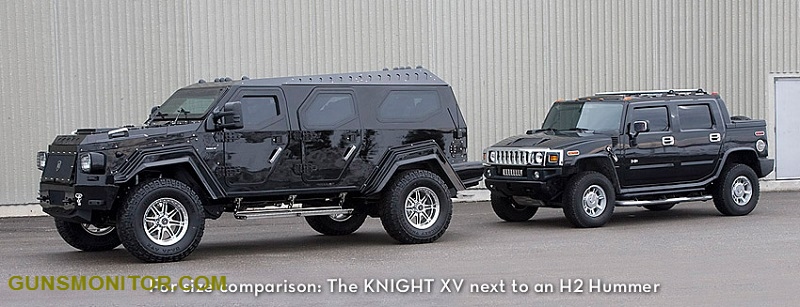 خودروی زره پوش Knight XV (+فیلم و عکس)