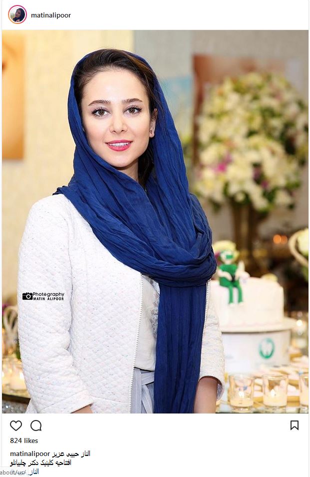 تصاویری از پوشش و ظاهر مدلینگ الناز حبیبی در یک مراسم لاکچری! (عکس)