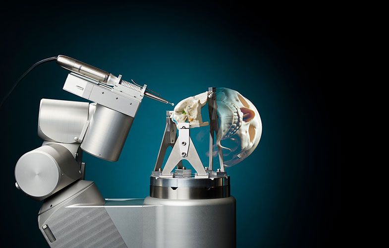 ربات حفاری اتوماتیک برای جراحی جمجمه (+عکس)