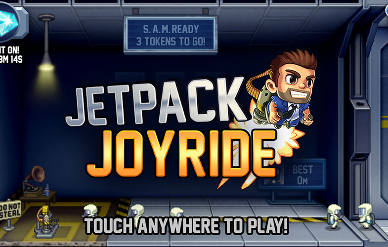 بازی موبایل Jetpack Joyride؛ پرواز در میان موانع