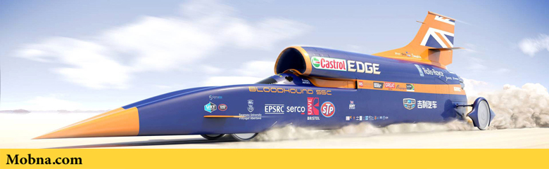 آزمایش سریع‌ترین خودروی جهان با سرعت ۱۶۱۰ کیلومتر بر ساعت (+عکس)