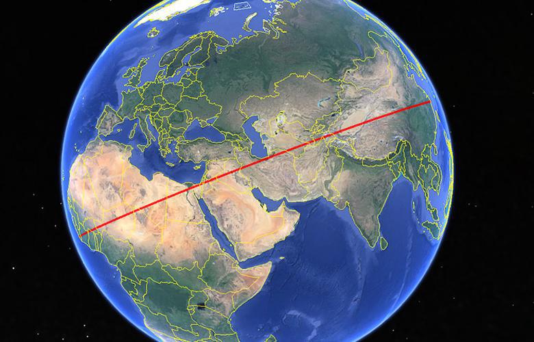 کشف طولانی‌ترین مسیر مستقیم مسافرت روی کره زمین (+عکس)