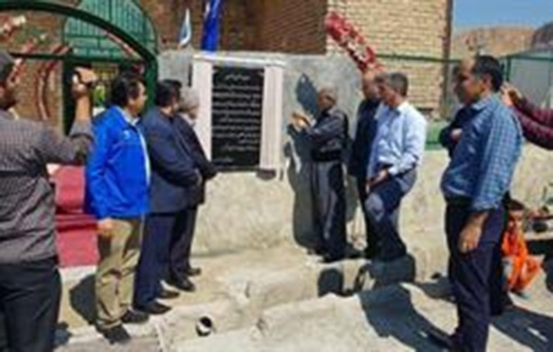 افتتاح دو پروژه‌ عمرانی ایران‌‌خودرو در سرپل‌ذهاب