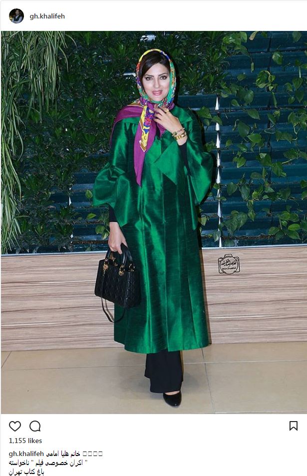 پوشش و استایل مدلینگ هلیا امامی در اکران فیلم ناخواسته (عکس)