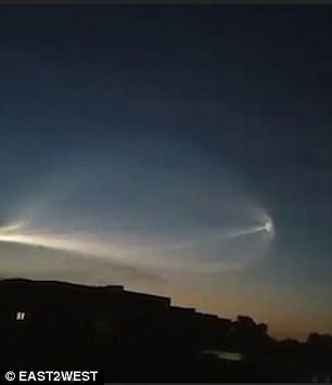 یک موشک روسی از آسمان مسابقات جام جهانی گذشت (+فیلم و عکس)