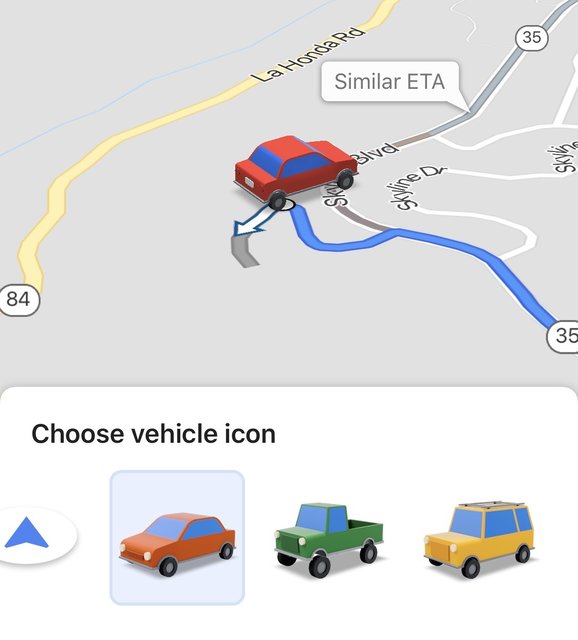 کاربران آیفون فلش گوگل‌مپ را به خودرو تبدیل می‌کنند