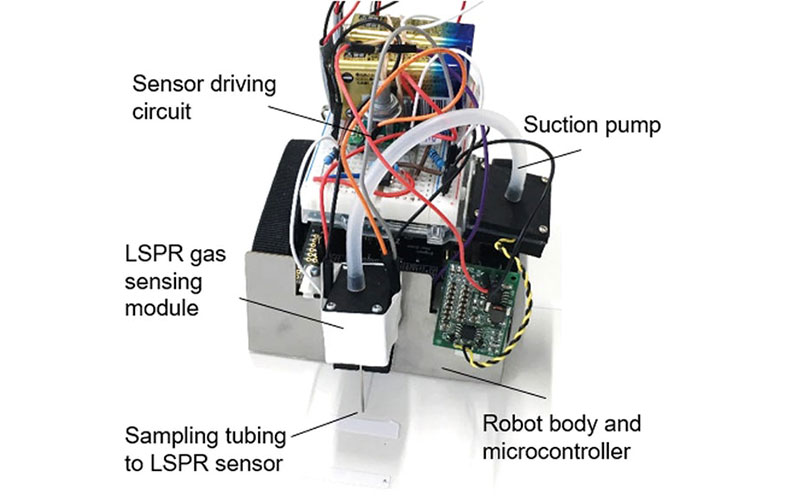 ground scent tracking robot 2