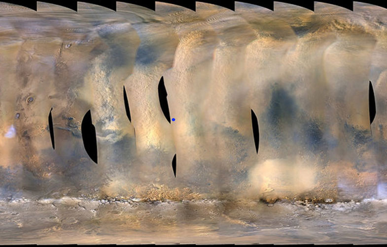آسیب طوفان بزرگ گرد و غبار در مریخ به کاوشگر ناسا