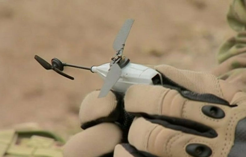 ارتش آمریکا کوچکترین پهپاد دنیا را به کار می گیرد (+فیلم و عکس)