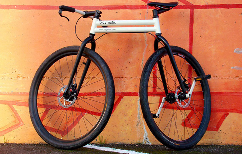 دوچرخه‌ی بایسیمپل، طرح انقلابی بدون زنجیر با دو محور متحرک (+عکس)