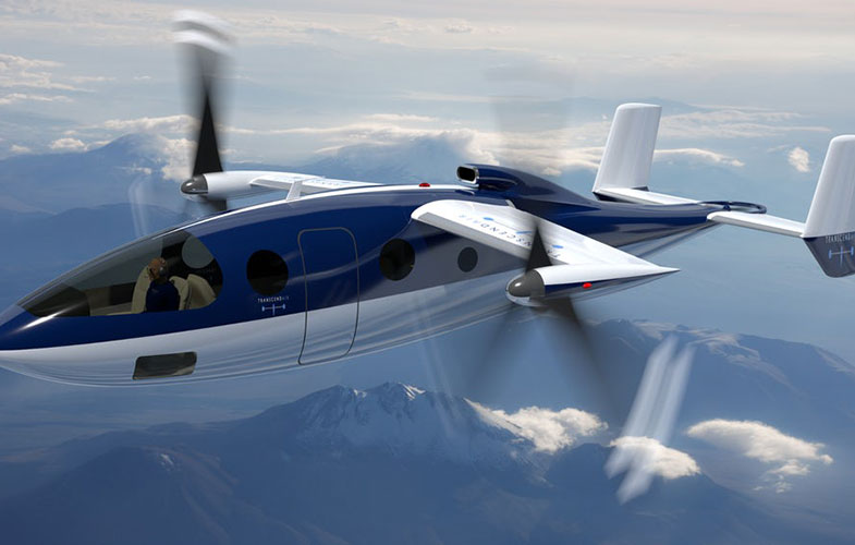 هواپیمای مسافری عمودپرواز با ۳ برابر سرعت بالگرد (+عکس)