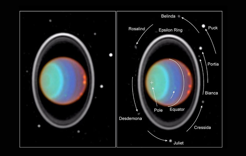 دلیل کج بودن و سرمای اورانوس کشف شد (+فیلم و عکس)