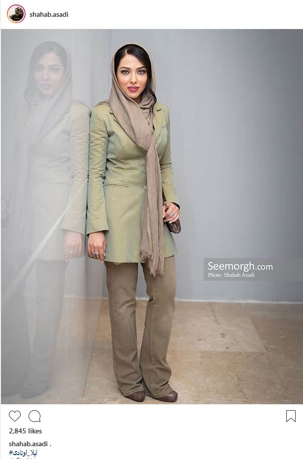 پوشش و ظاهر جدید لیلا اوتادی در یک مراسم (عکس)