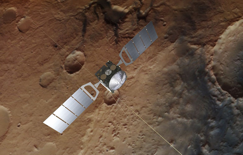کشف دریاچه مخفی در قطب جنوب مریخ (+تصاویر)