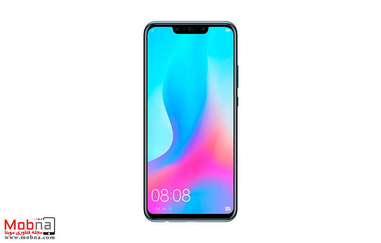 nova 3 Product Image Standard Blue Front with UI 20180627