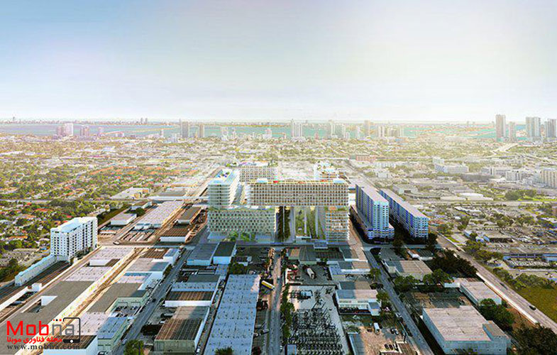 معماری بینظیر پروژه تجاری‌مسکونی در فلوریدا (+عکس)