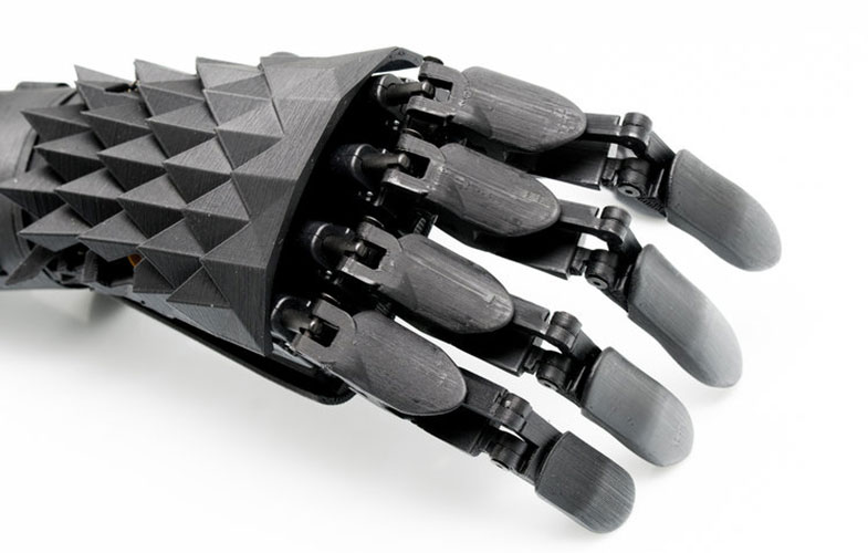 دست رباتیک چاپ ۳بعدی با قابلیت تقلید حرکات انسان (+فیلم و عکس)