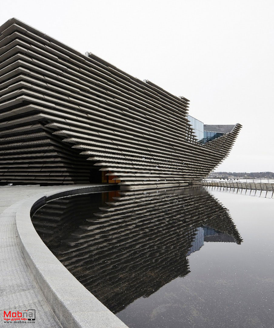 موزه‌ای به شکل صخره ساحلی در اسکاتلند (+تصاویر)