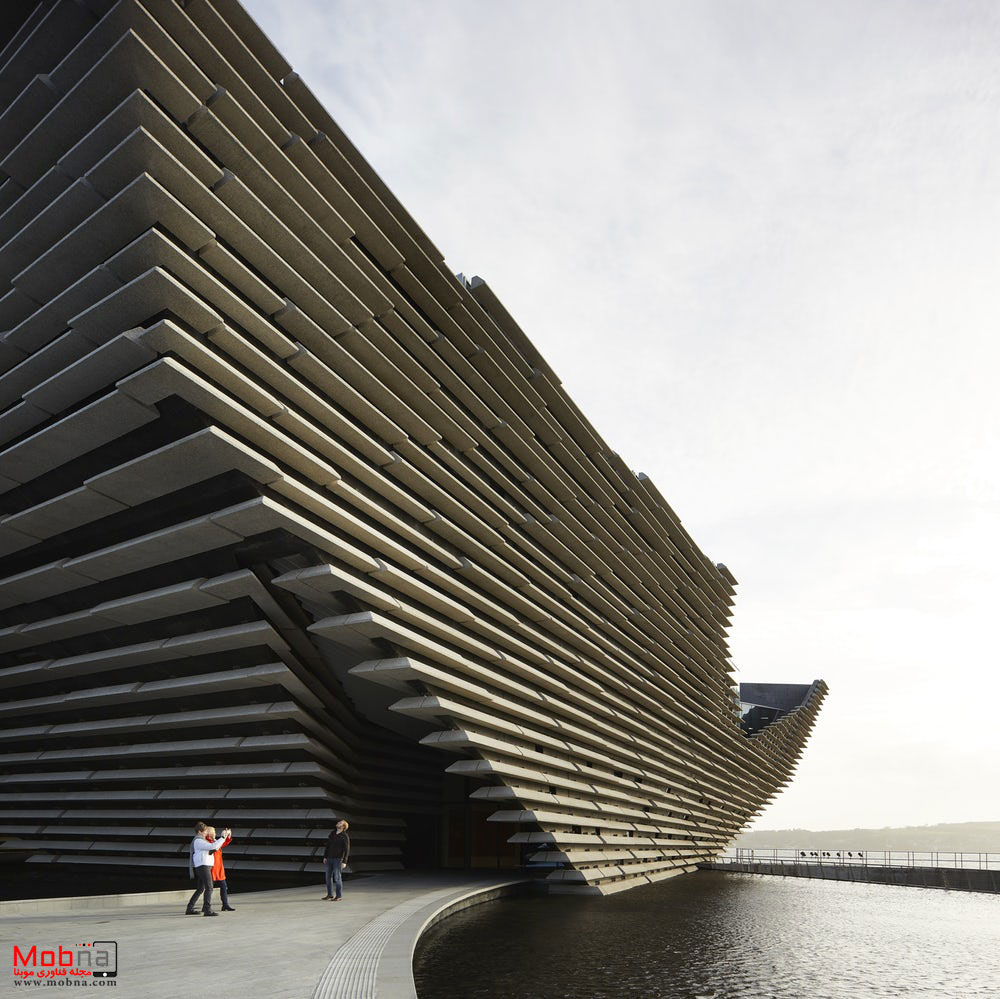 موزه‌ای به شکل صخره ساحلی در اسکاتلند (+تصاویر)
