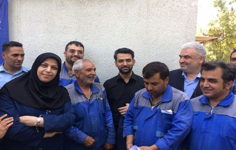 بازدید سرزده وزیر ارتباطات از مرکز مخابرات شهید بهشتی تهران