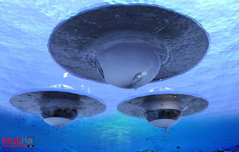 jet capsule ufo home underwater