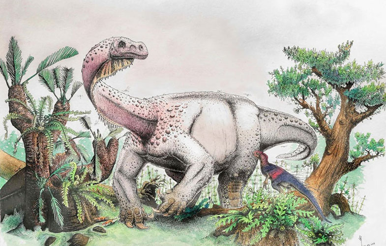 بزرگترین دایناسور جهان شناسایی شد (+عکس)
