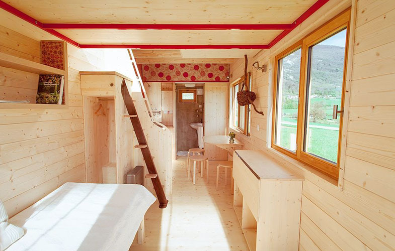 ساخت خانه‌ای قابل حمل برای خوابیدن زیر ستاره‌ها (+تصاویر)