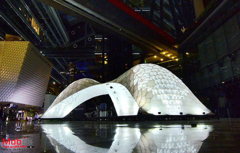 vulcan largest 3d printed architectural pavilion bjdw beijing design week designboom 08.0