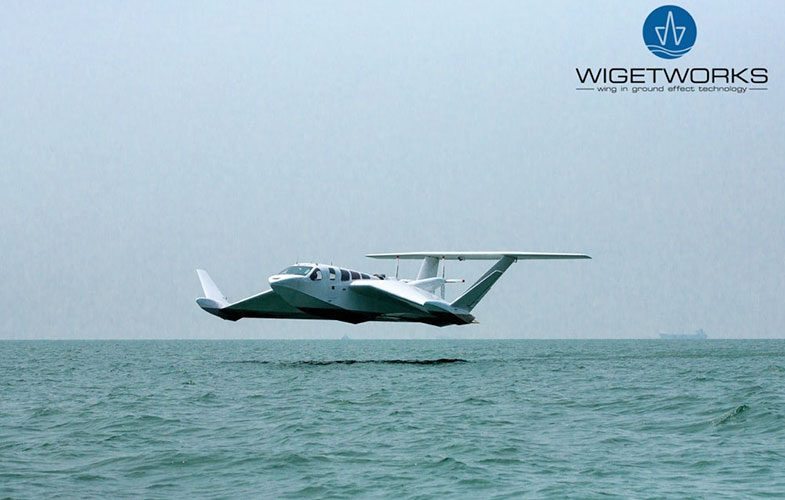 تولید هواپیمایی که بر روی آب هم با سرعت بالا حرکت می‌کند (+تصاویر)