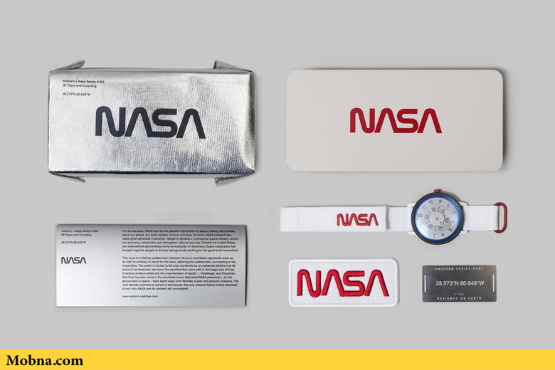 ساعت مچی فضایی به مناسبت شصت سالگی ناسا (+عکس)