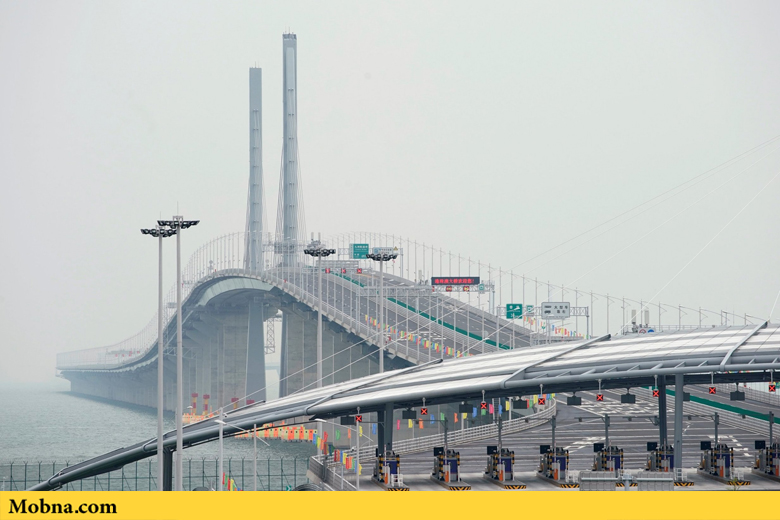 افتتاح طولانی‌ترین پل دریایی جهان به طول ۵۵ کیلومتر (+عکس)
