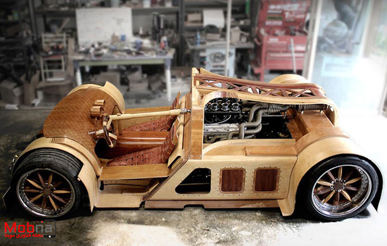 joe harmon design splinter wooden sports car designboom 05