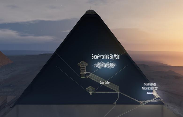 کشف فضای خالی جدید و مرموز در بزرگترین هرم مصر! (+عکس)