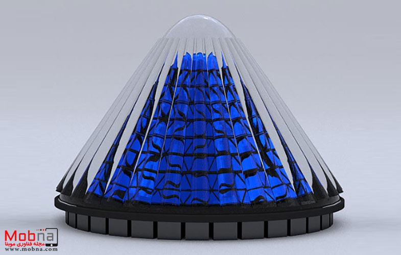 spincell conical solar panel