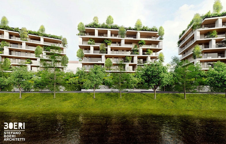 ایجاد جنگل عمودی در آپارتمان‌های ایتالیایی (+عکس)
