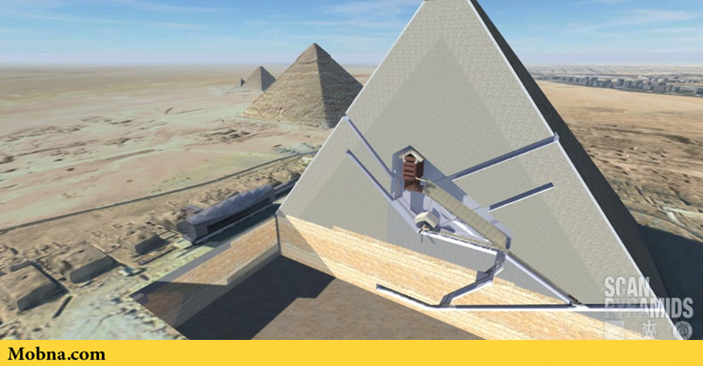 کشف فضای خالی جدید و مرموز در بزرگترین هرم مصر! (+عکس)
