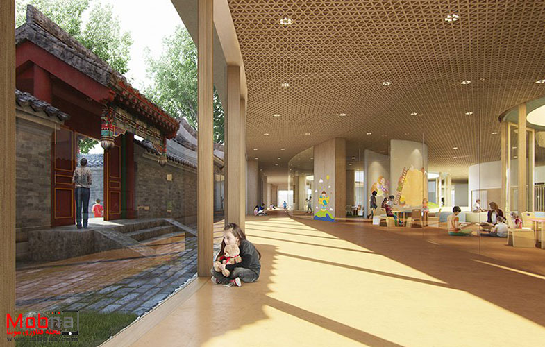 MAD architects courtyard kindergarten beijing hutong china ma yansong designboom 08