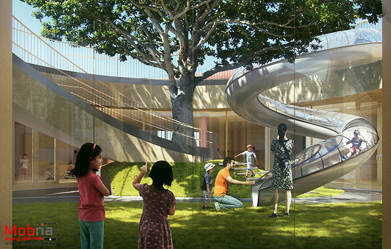 MAD architects courtyard kindergarten beijing hutong china ma yansong designboom 09