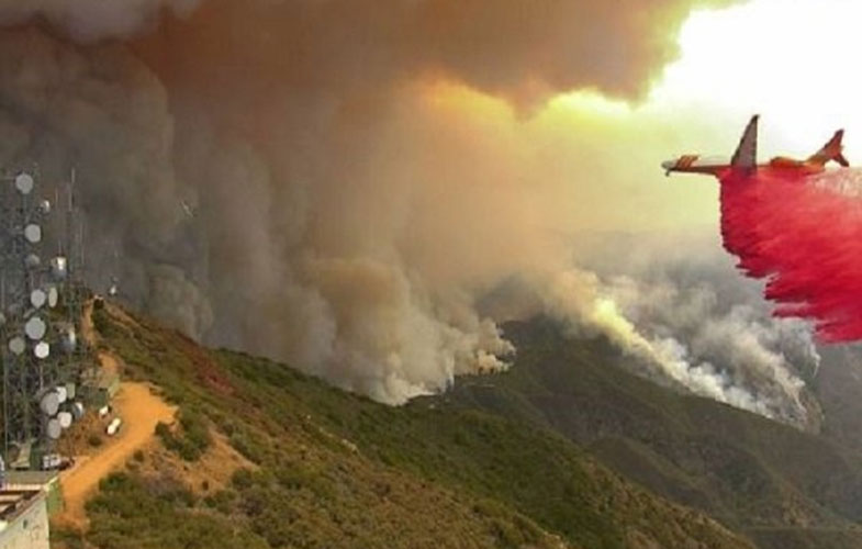 مقامات کالیفرنیا با دوربین های فوق دقیق به جنگ آتش سوزی می روند