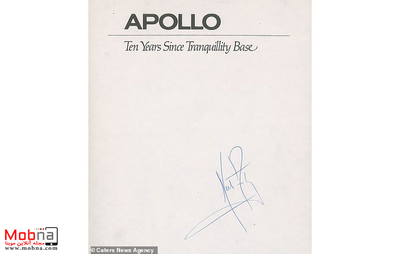 7516934 6503607 A signed copy of Apollo Ten Years of Tranquillity pictured went a 65 1545062542715