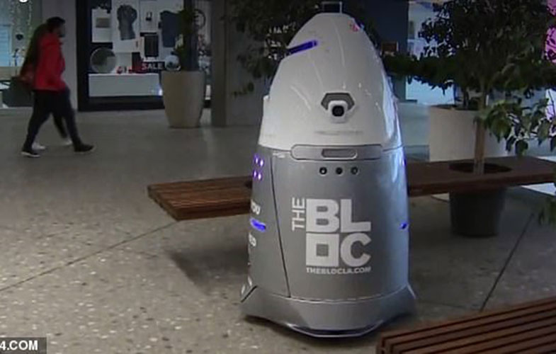 7574460 6508367 A shopping centre in Los Angeles has introduced its first robot m 6 1545150166894