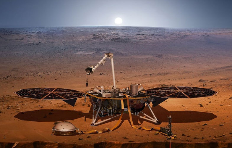 مریخ نورد اینسایت رکوردشکنی کرد (+عکس)
