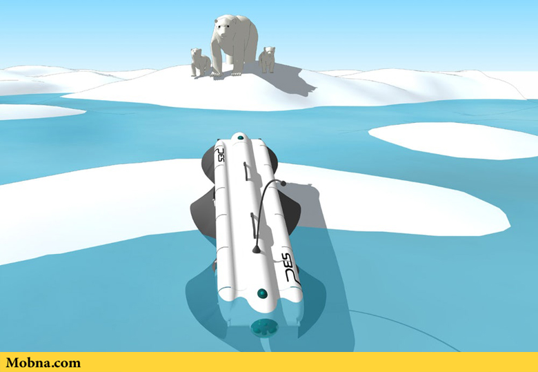 این روبات روی یخ اسکی می‌کند (+عکس و فیلم)