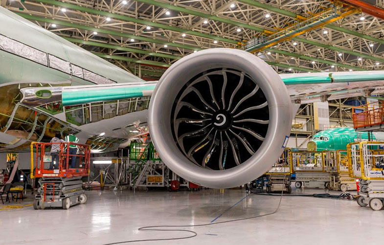 تولید بزرگ‌ترین موتور هواپیمای جهان (+عکس)