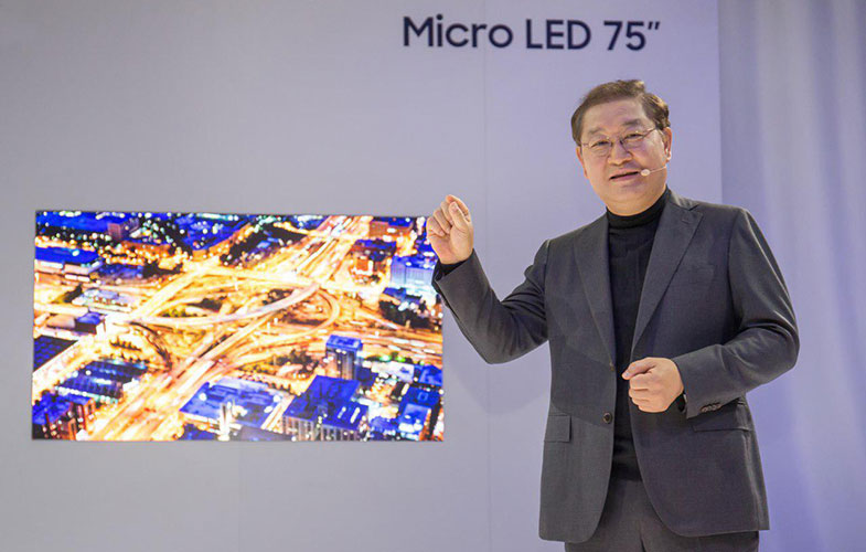 سامسونگ از فناوری آینده نمایشگرهای Micro LED رونمایی کرد (+عکس)