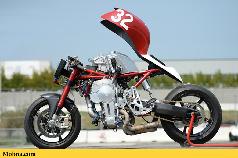 موتور سیکلت ایتالیایی 2000 سی‌سی با توان 200 اسب بخار (+عکس)